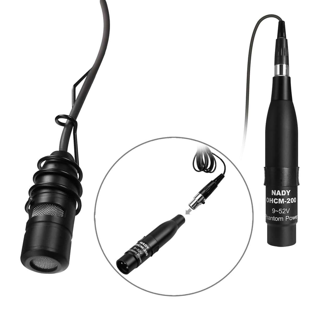 Micrófono de Condensador Colgante Nady OHCM-200 - Imagen 4