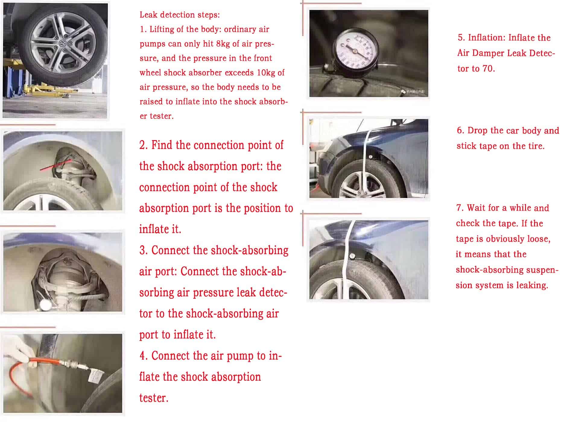 Herramienta de Prueba de Amortiguador General para - Imagen 5