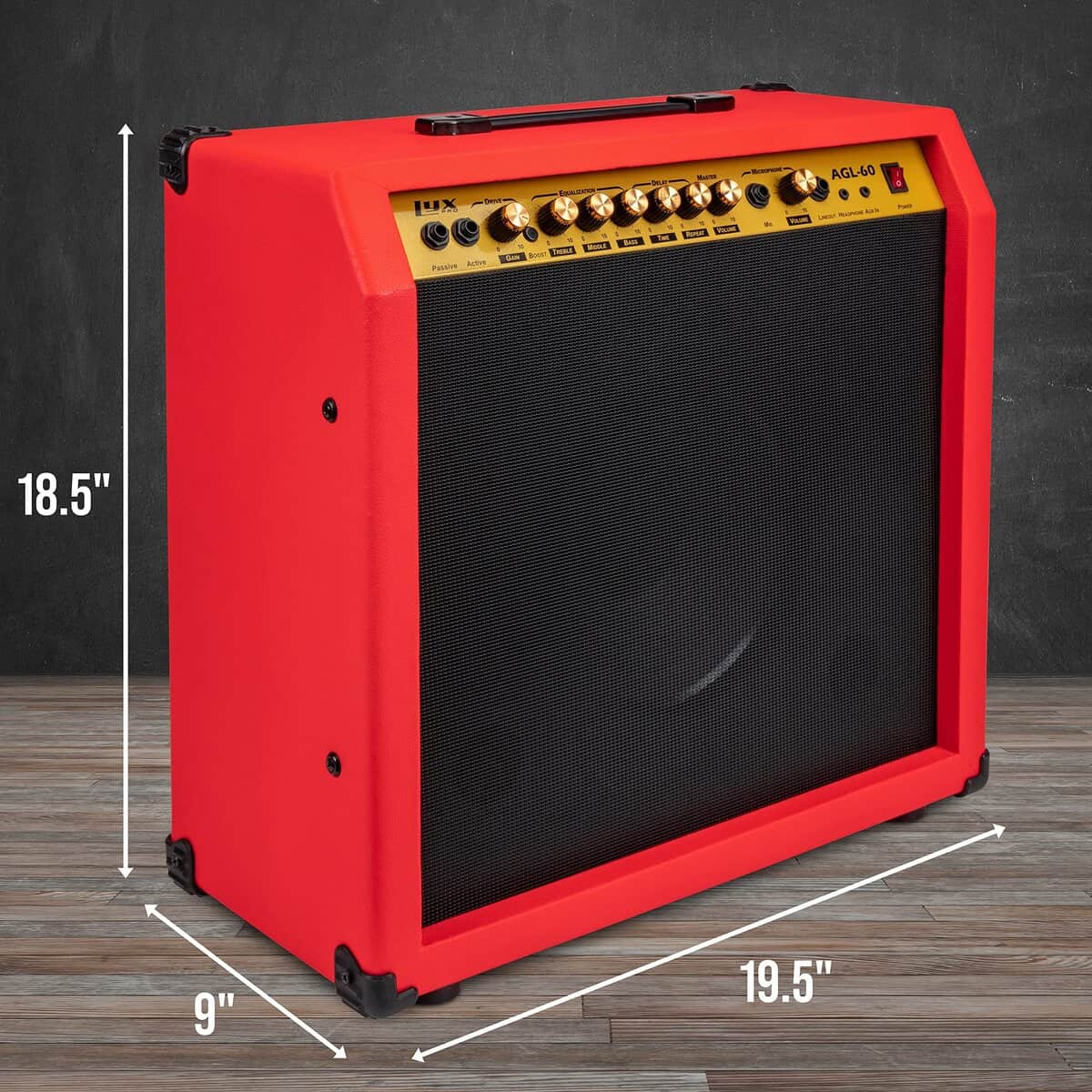 Amplificador de Guitarra Eléctrica LyxPro de 60 Watts | - Imagen 6