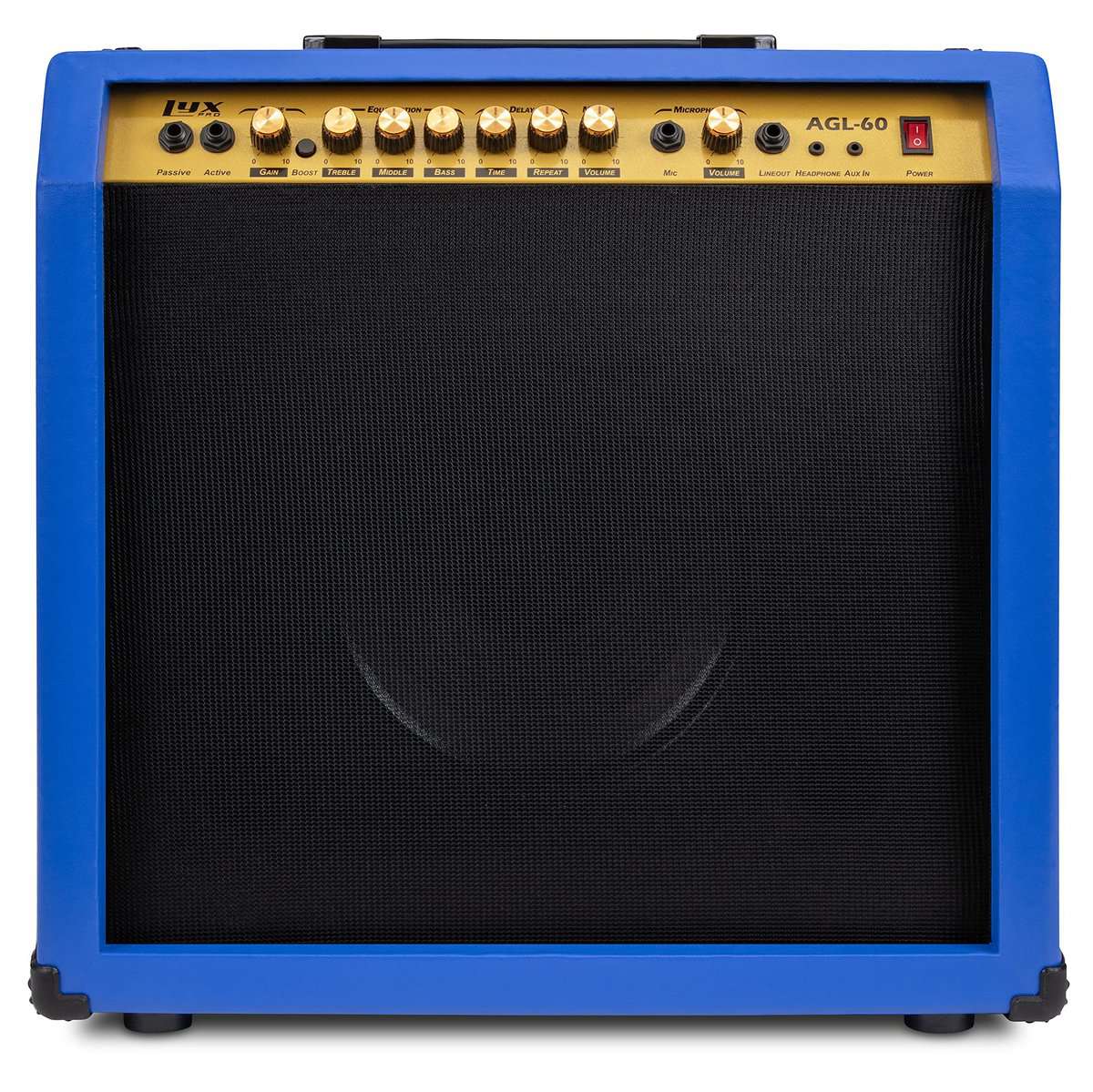 Amplificador de guitarra eléctrica LyxPro de -Azul