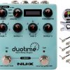 Pedal de Delay Estéreo NUX Duotime Bundle con Afinador