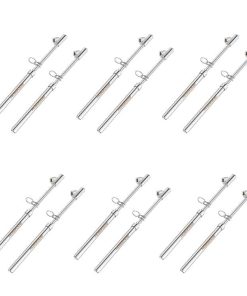 Manómetro de presión de neumáticos de doble cabezal