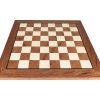 Tablero de Ajedrez de Madera Arte en Palo de Rosa, Nogal o