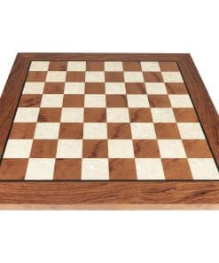Tablero de Ajedrez de Madera Arte en Palo de Rosa, Nogal o