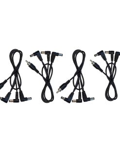 Pack de 4 cables de alimentación de efectos de pedalear de