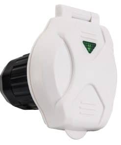 RecPro RV 30 Amp Inlet | RV Power Inlet Receptacle (Blanco)