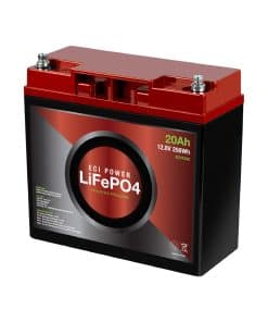 ECI Power 12V 20Ah Batería de Litio LiFePO4 Ciclo Profundo