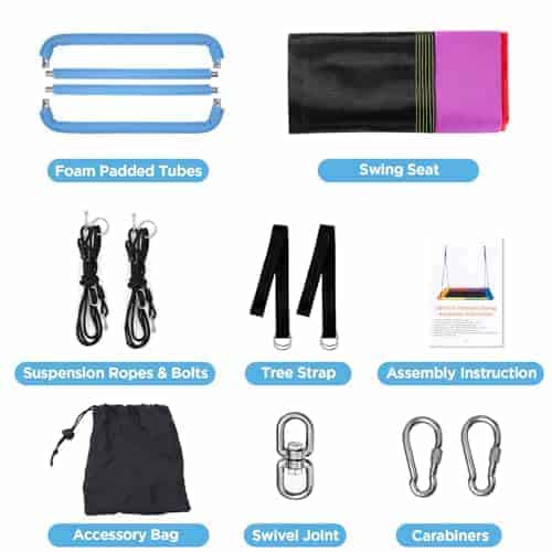 Columpio Gigante de Plataforma UBTKEY 750 lb para Niños y - Imagen 8