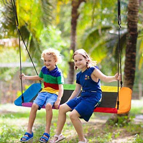 Columpio Gigante de Plataforma UBTKEY 750 lb para Niños y - Imagen 7