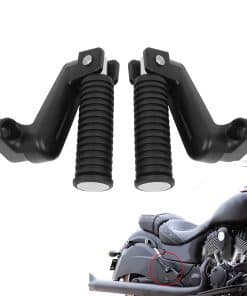 Worldmotop Reposapiés para Pasajeros de Motocicleta,