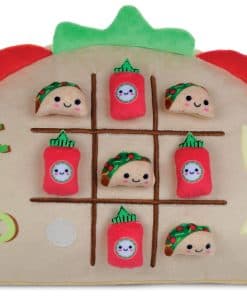 Almohada de Juego de Verano Campamento Tic Tac Taco 15"