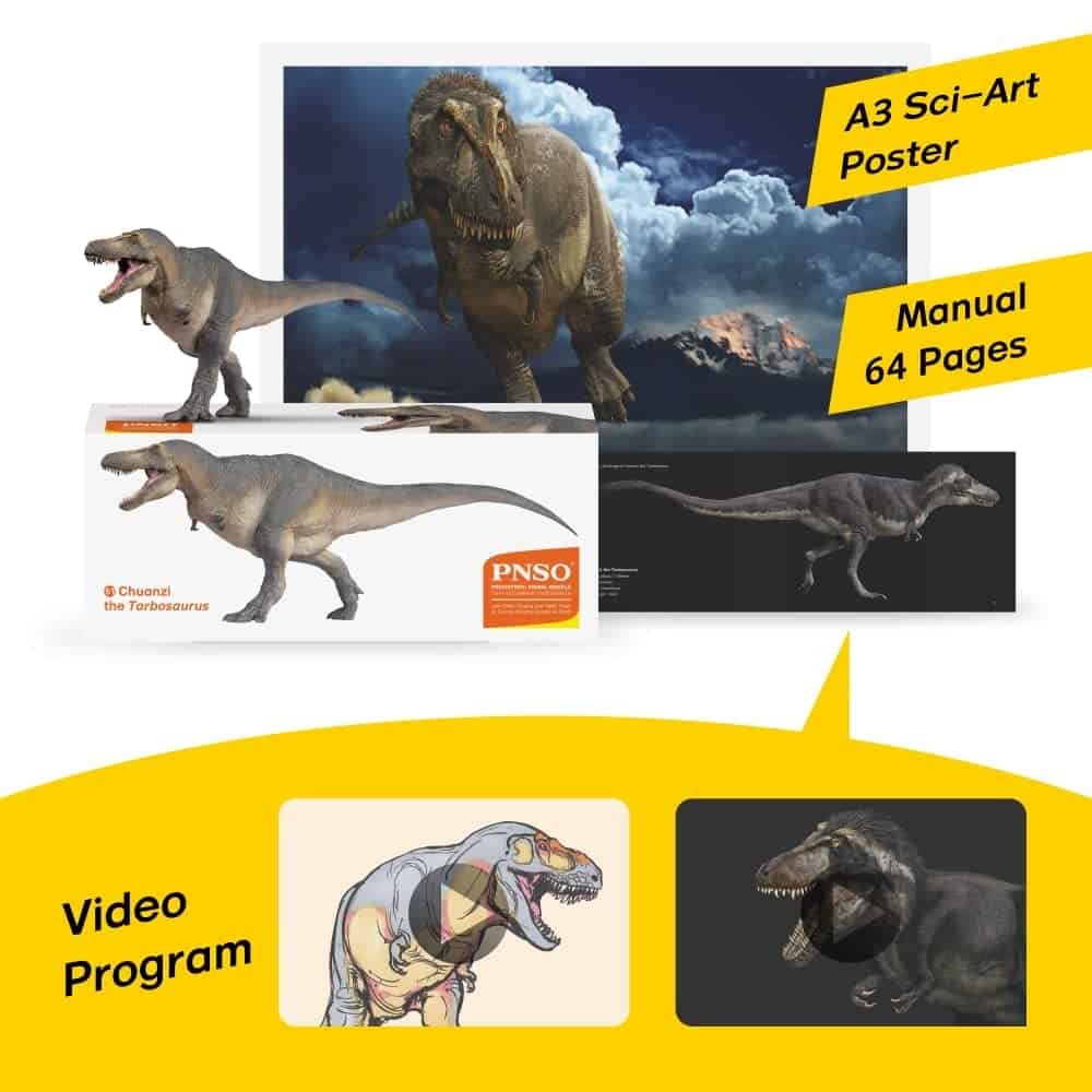 Modelos de Dinosaurios Prehistóricos PNSO (51 Chuanzi El - Imagen 4