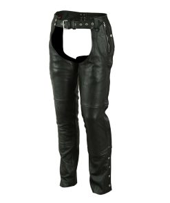 Chalecos de cuero para motocicleta Daniel Smart Unisexo sin