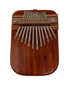Kalimba de 12 teclas de madera African Padauk Mountain