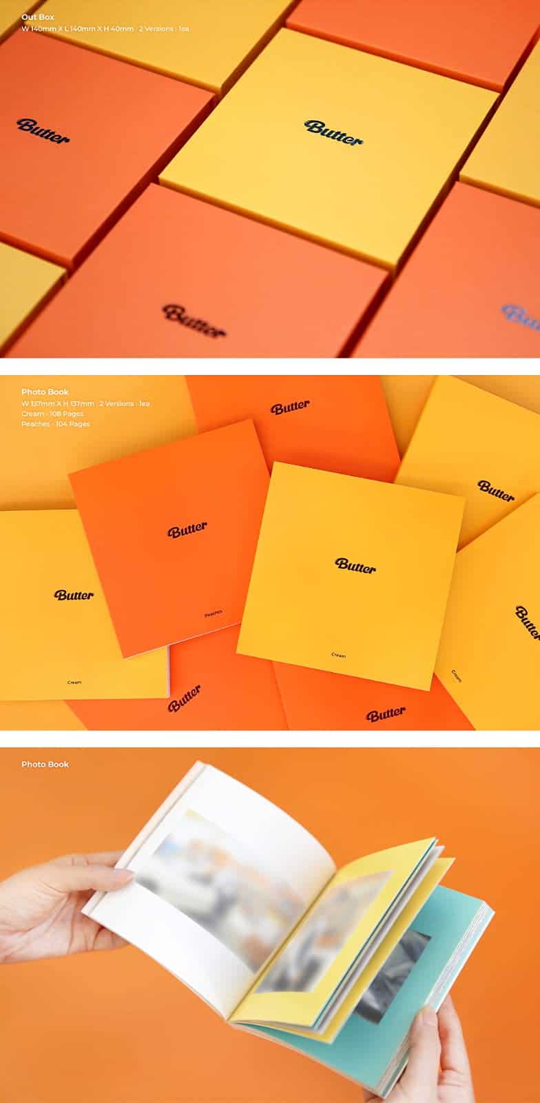 ibighit BTS Butter Cream Peaches Full Set ver. Pre Order - Imagen 3