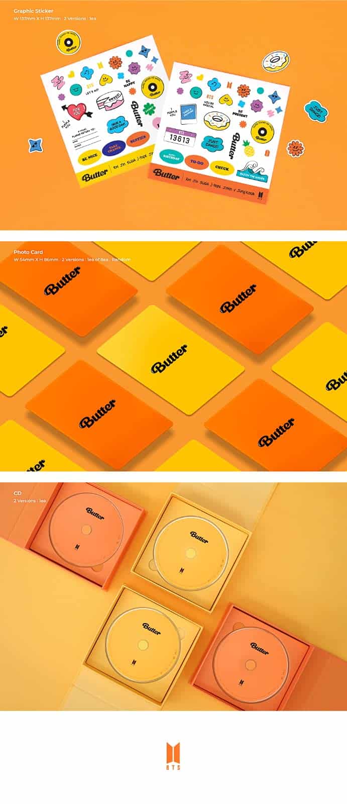 ibighit BTS Butter Cream Peaches Full Set ver. Pre Order - Imagen 5