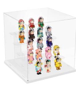 Nynelly 5 Tier Clear Acrylic Display Case -Blanco