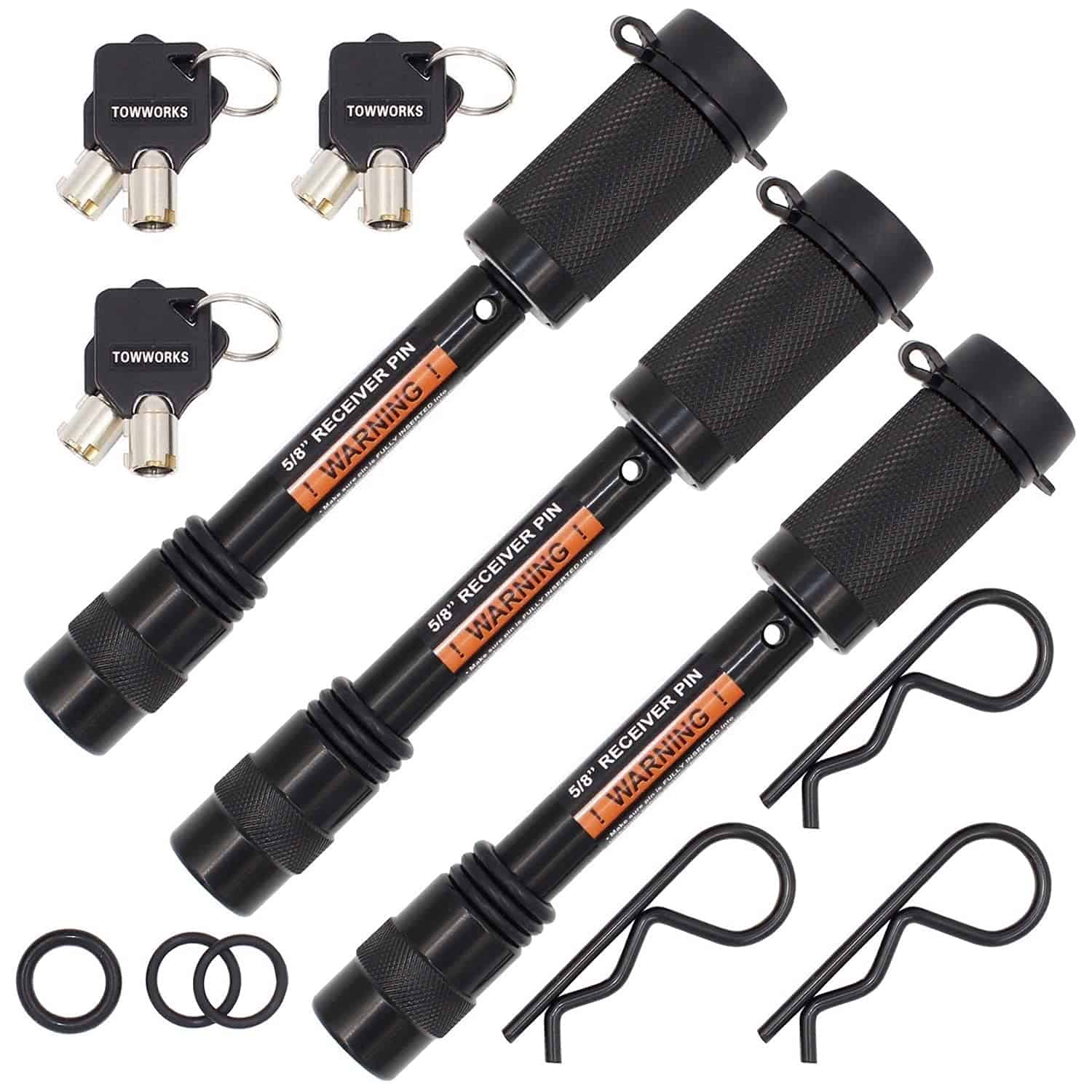 Conjunto de bloqueo de enganche de remolque con llave