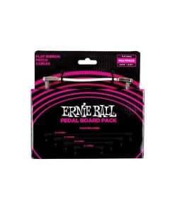 Pack Multi de Cables de Parche de Cinta Plana Ernie Ball,