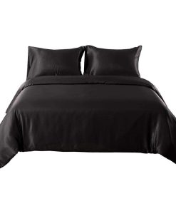 Juego de Funda Nórdica de Seda Satén 100% Pura Bedify con 2