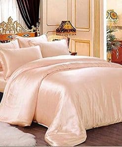 Juego de Funda Nórdica 100% Seda Satinada Bedify con 2