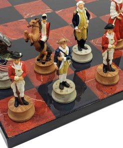 Juego de Ajedrez de la Guerra de -Negro