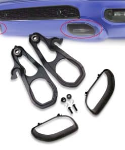 KARPAL 1 Par de Ganchos de Remolque Frontales Izquierdo y