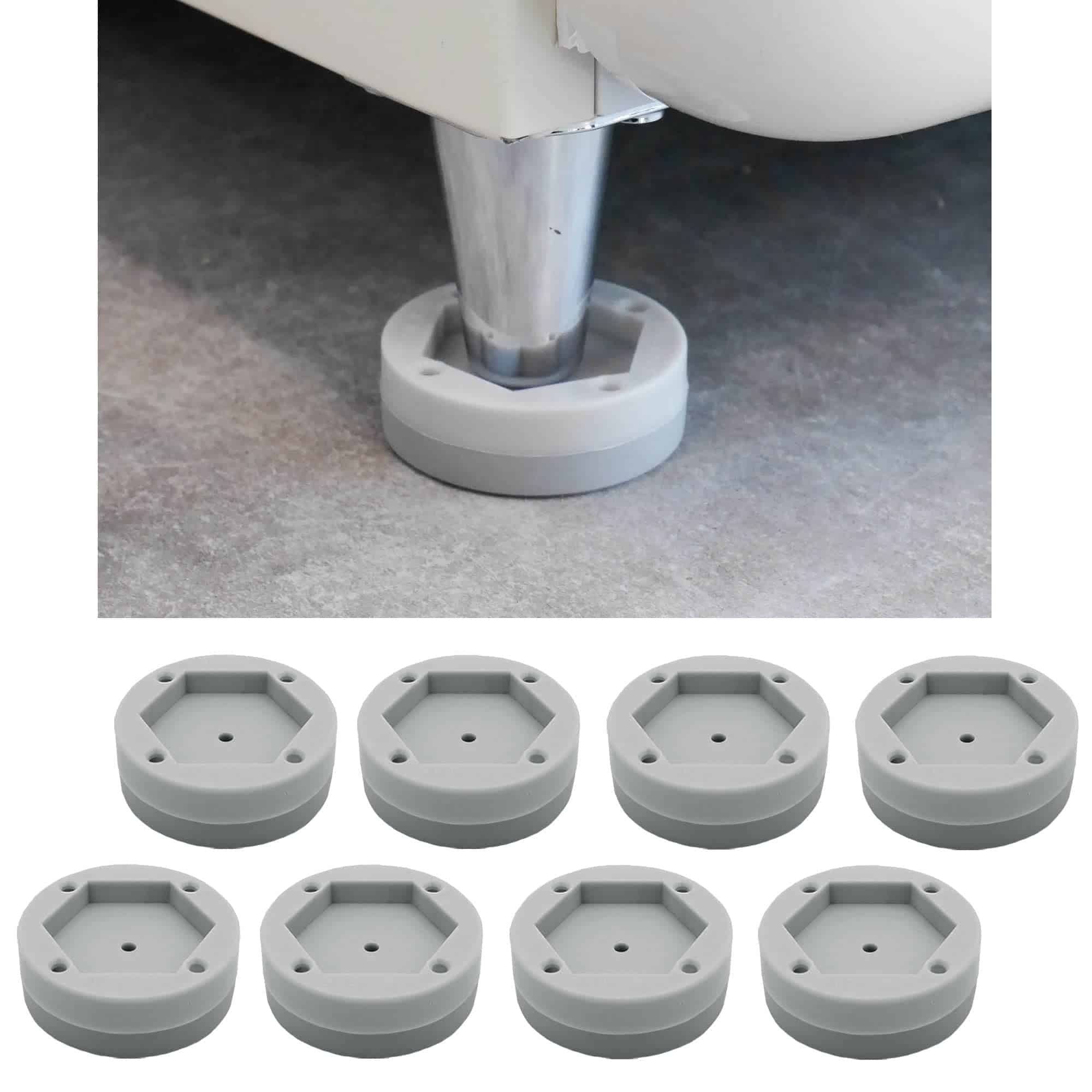 Pads Anti Vibración What's Up? para Lavadora y Pads Anti