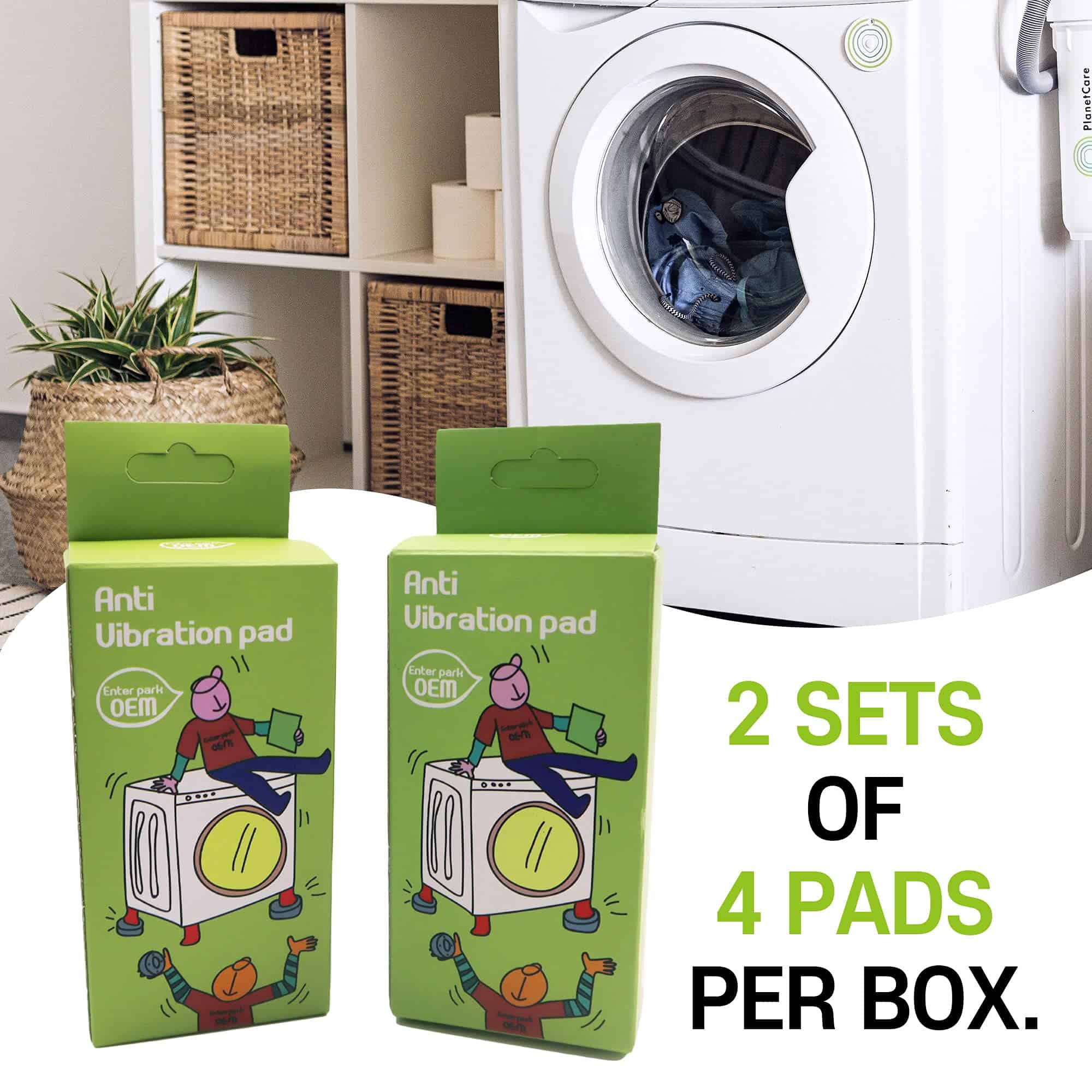 Pads Anti Vibración What's Up? para Lavadora y Pads Anti - Imagen 3