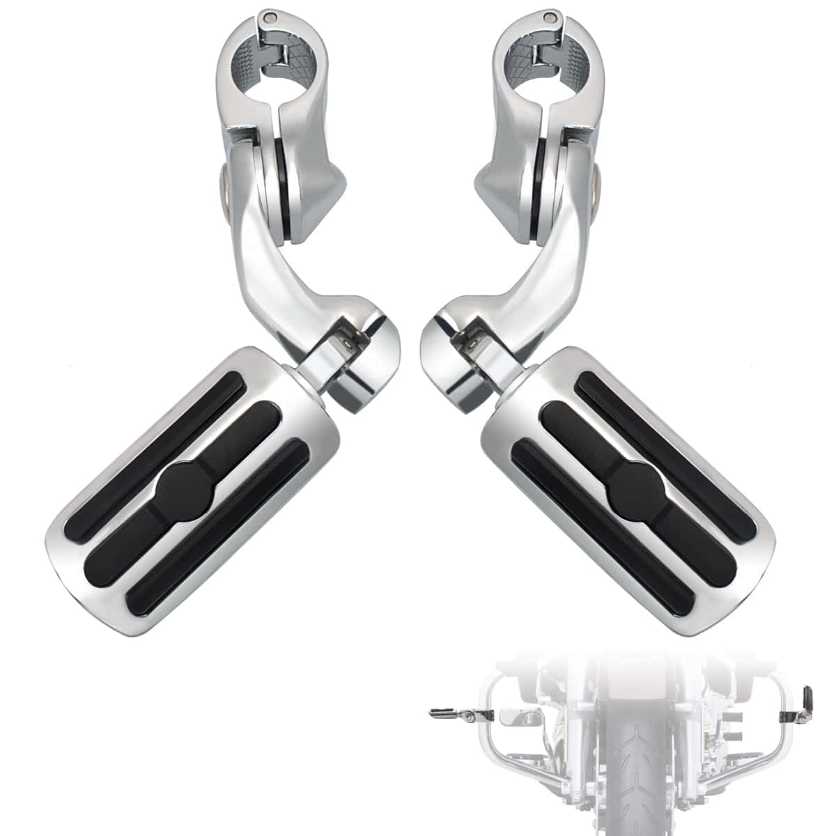 FOVPLUE 1.25" Highway Footpegs, Pernos de Carretera
