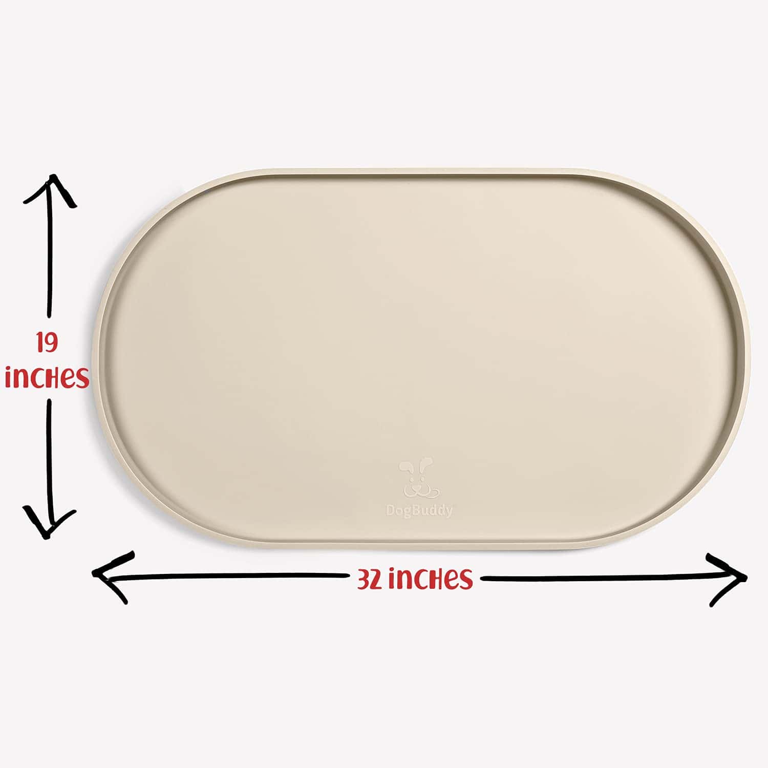 Tapete para Perros DogBuddy - Tapete para Cuencos de Comida - Imagen 7