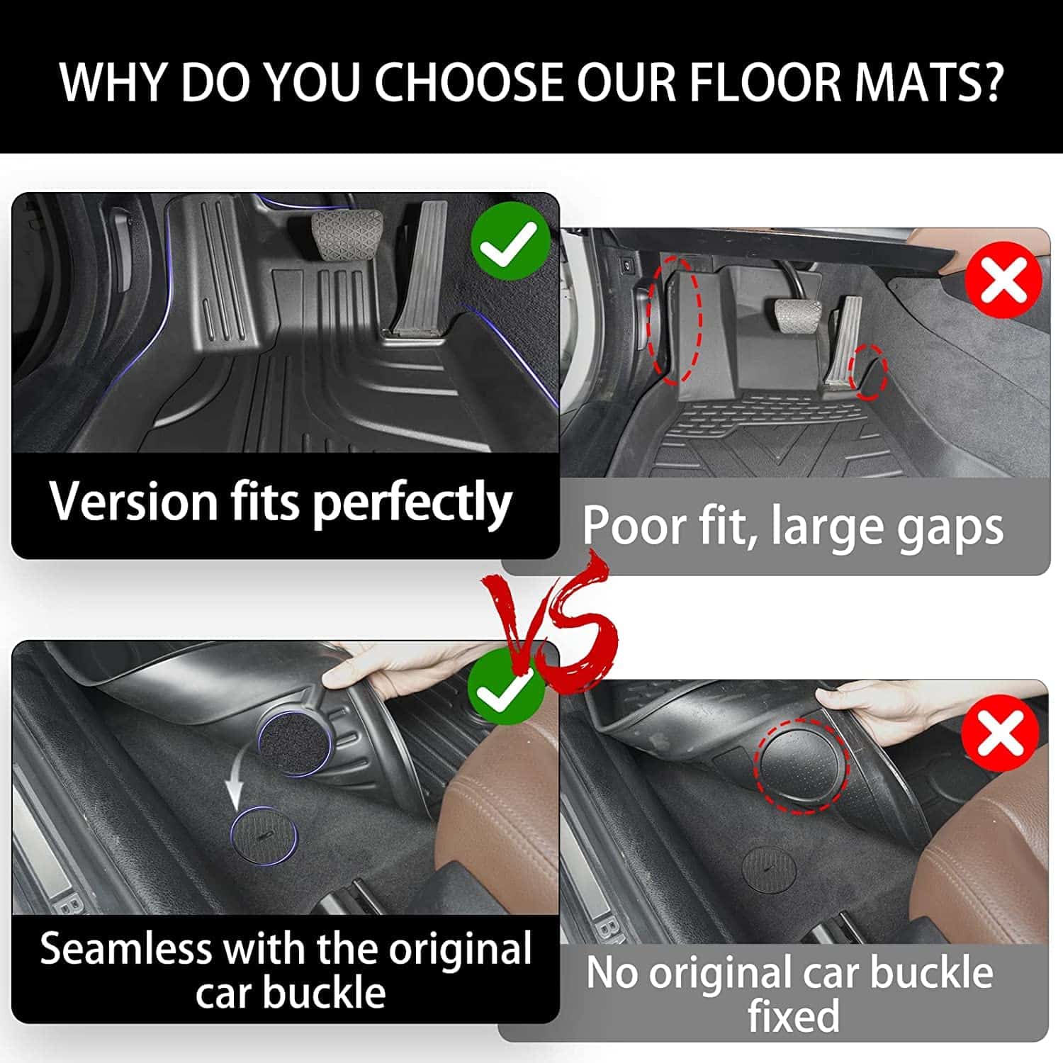 Tapetes para automóvil AOMSAZTO para KIA Sorento 2021 2022 - Imagen 7