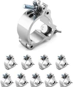 Abrazadera de Luces de Escenario QWORK, 10 Paquete 2