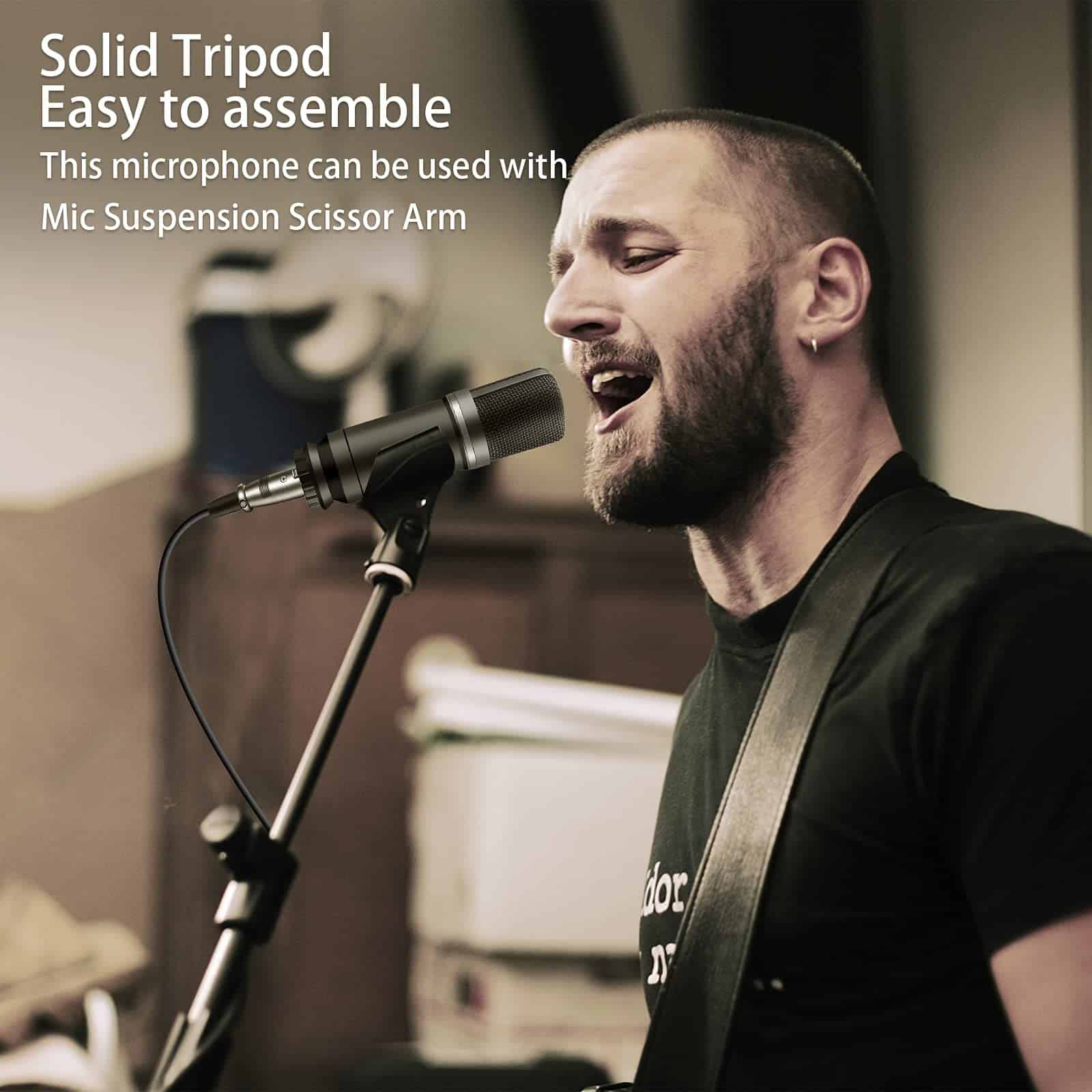 Micrófono Condensador de Estudio para Podcast Hayner-Seek - Imagen 8