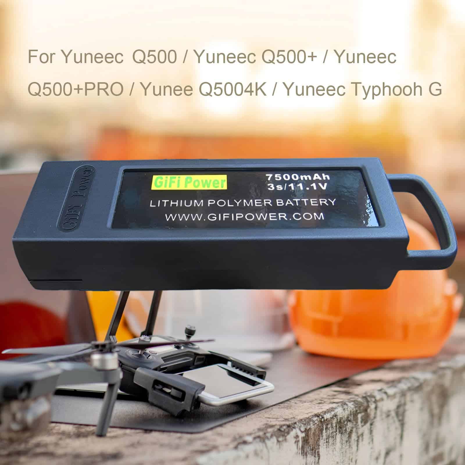 Batería de LiPo GIFI POWER-DZH 7500mAh 3S para YUNEEC Q500 - Imagen 5