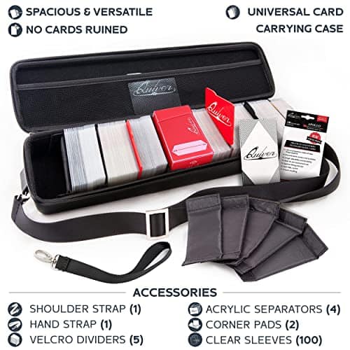 Paquete Quiver Time: 1 x Estuche para Cartas Quiver Negro + - Imagen 3