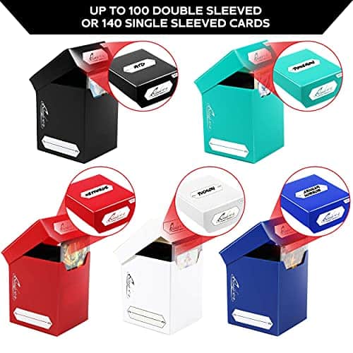 Paquete Quiver Time: 1 x Estuche para Cartas Quiver Negro + - Imagen 8