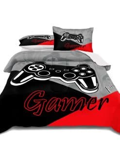Juego de edredón Iris Bedding Gaming para niño en tamaño