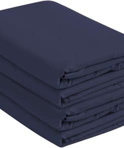 Juego de 2 sábanas ajustables dobles XL de jersey de