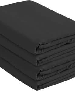 Juego de 2 Sábanas Ajustables de Jersey de Algodón Rico