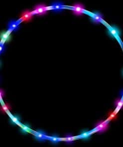 36in Aro LED de Baile y Ejercicio con Luces para Niños y