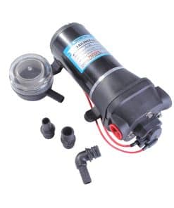 Bomba de diafragma Sailingflo 12V DC 4.5 GPM 40 PSI Bomba