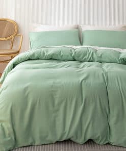 Juego de Funda de Edredón Queen HeimenAogo de Algodón