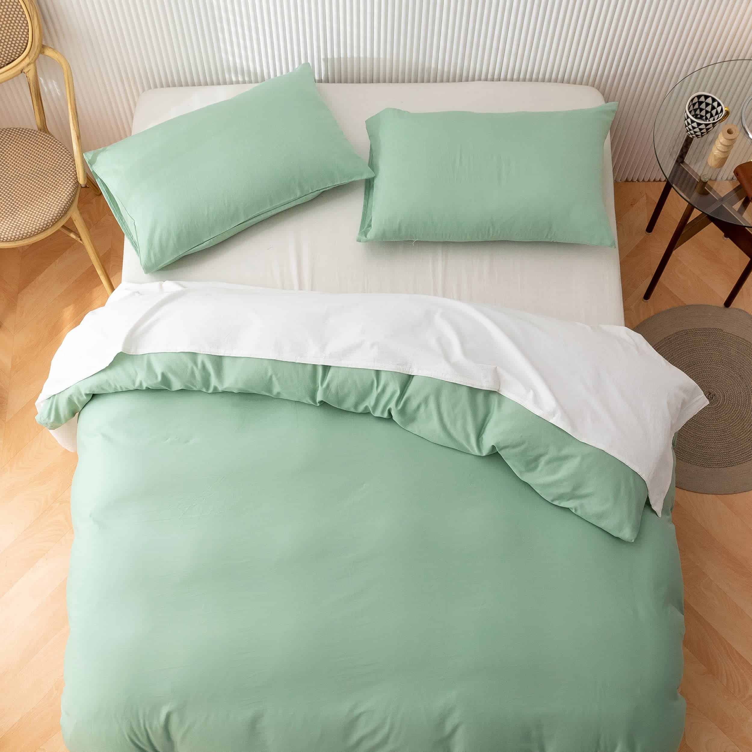 Juego de Funda de Edredón Queen HeimenAogo de Algodón - Imagen 9