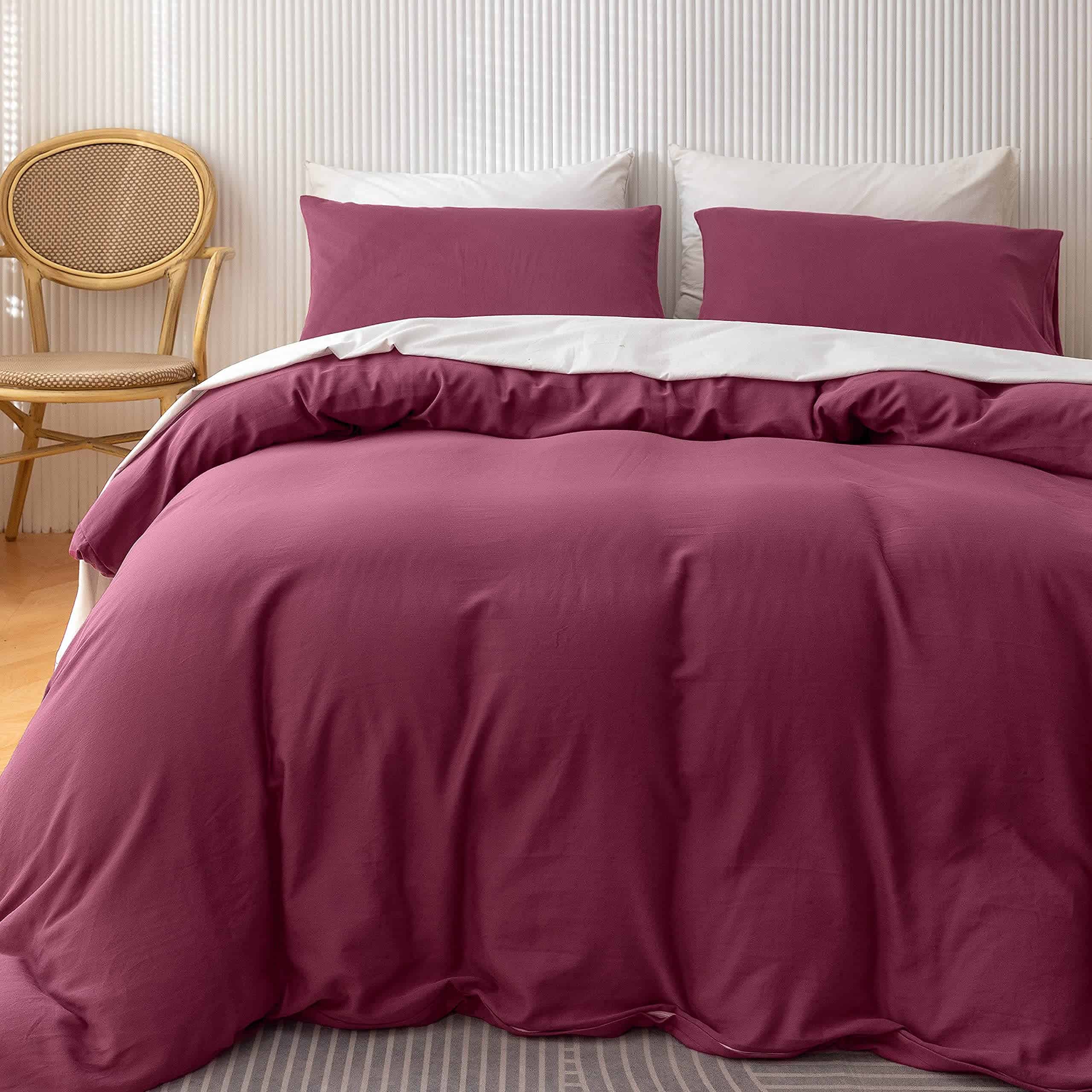 Juego de Funda de Edredón Queen HeimenAogo -Rosa Heather