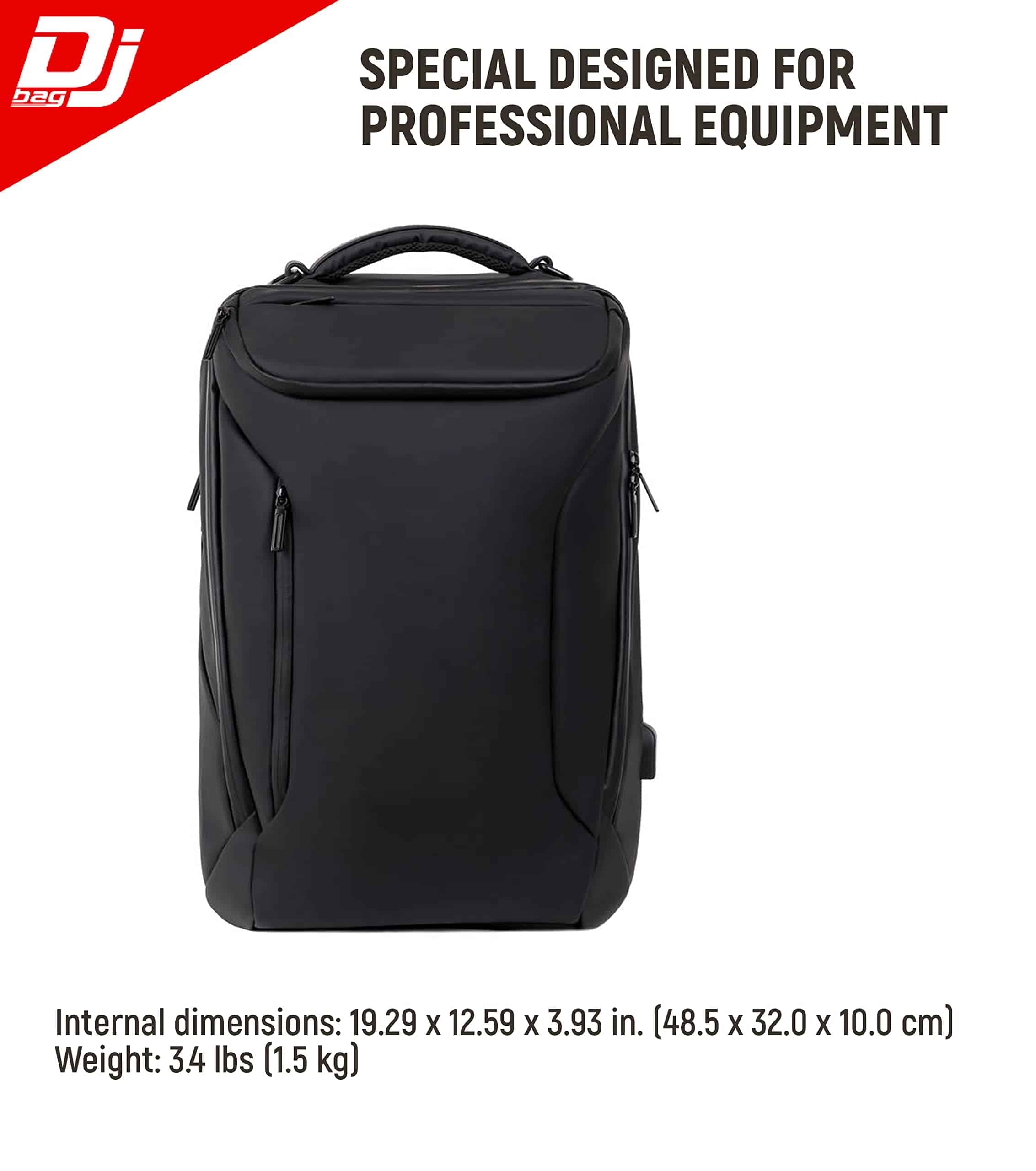 Mochila DGCASE Urban DJBAG para DJs. Portátil hasta 17 - Imagen 5