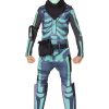 Disfraz para Jóvenes del Skull Trooper Verde con Máscara