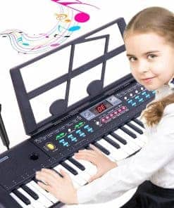 Piano de teclado de 61 teclas SEMART piano eléctrico