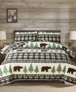 Juego de Edredones de Cabaña con Osos Junsey Tamaño