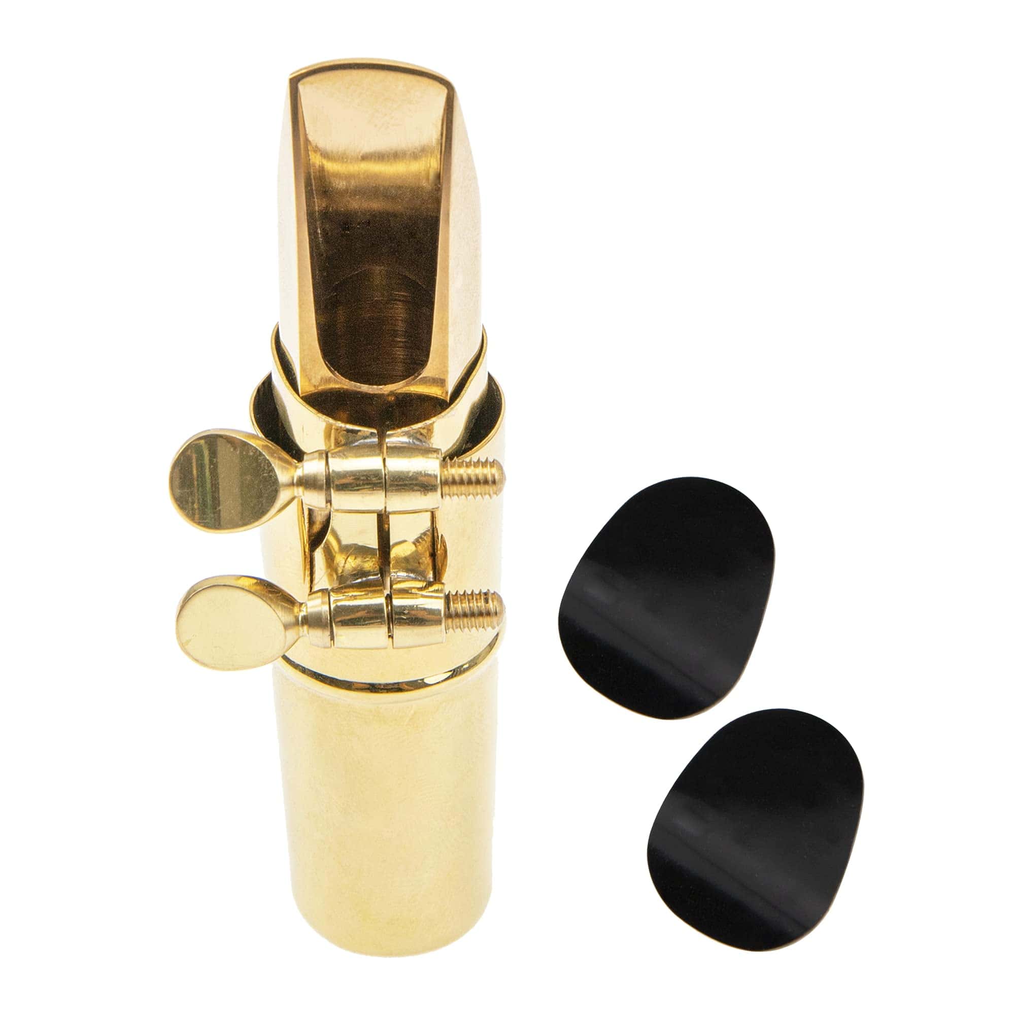 Boquilla para saxofón alto Yootones 6C de metal con parches